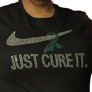 Rhinestone "Just Cure It" T-shirt