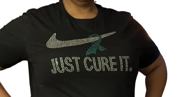 Rhinestone "Just Cure It" T-shirt